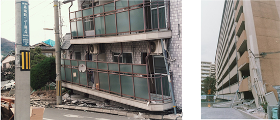 画像：被害が集中したのは昭和56年以前のマンションでした。（出典：神戸市）
