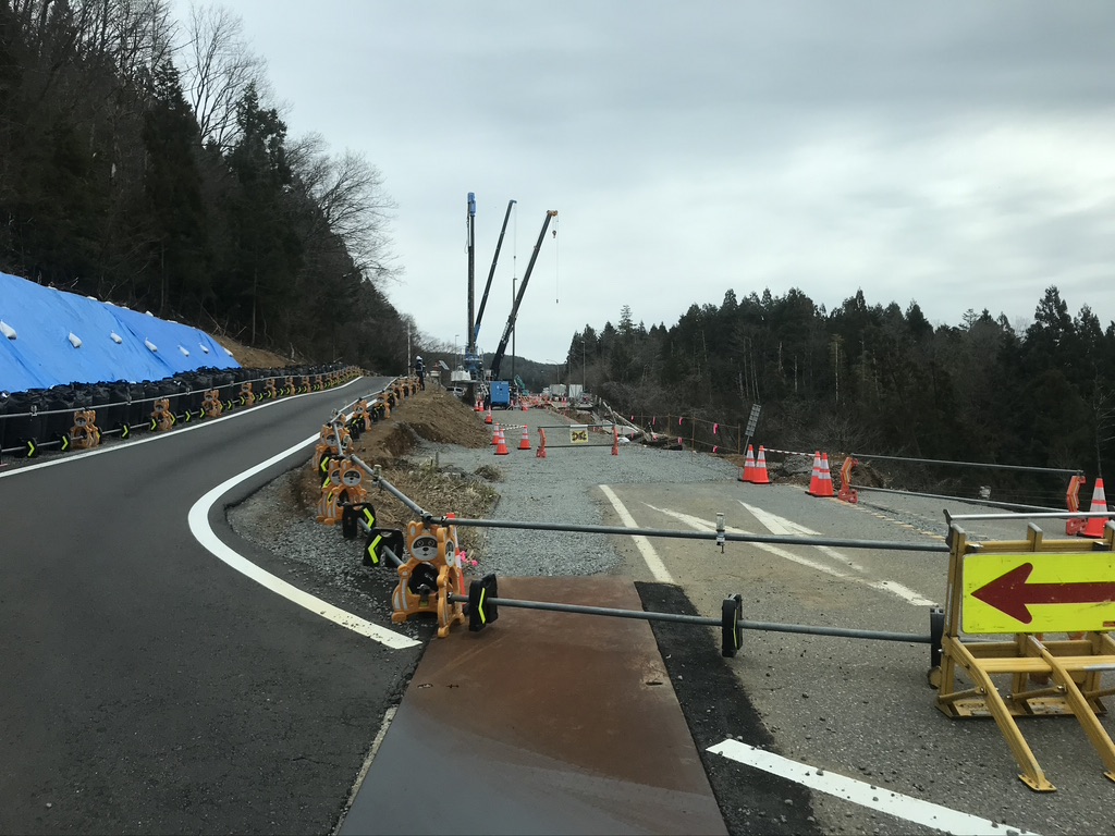 図5　志賀市の国道249号線